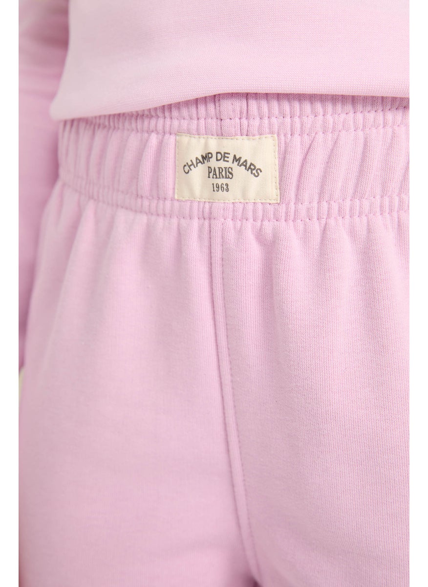 DeFacto - Girl Printed Elastic Waist Jogger Sweatpants - Image 1