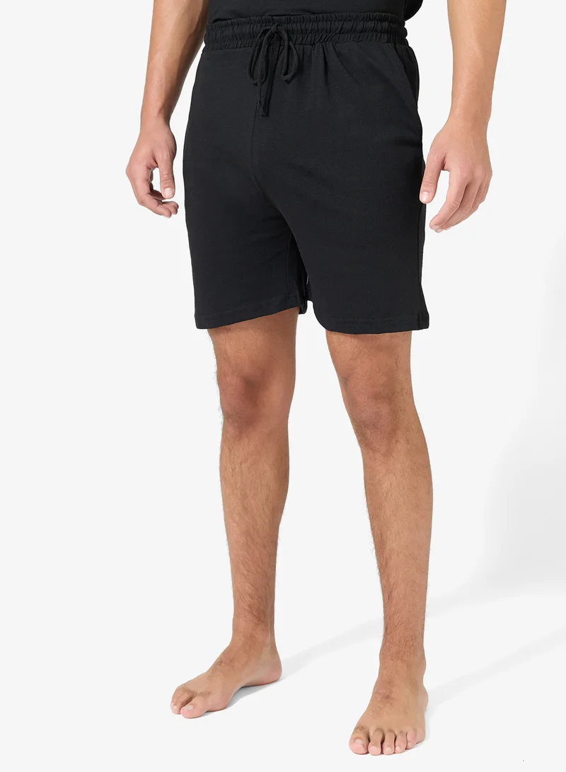 Seventy Five  Nightwear T-Shirt & Shorts Set for Men | Best Price UAE