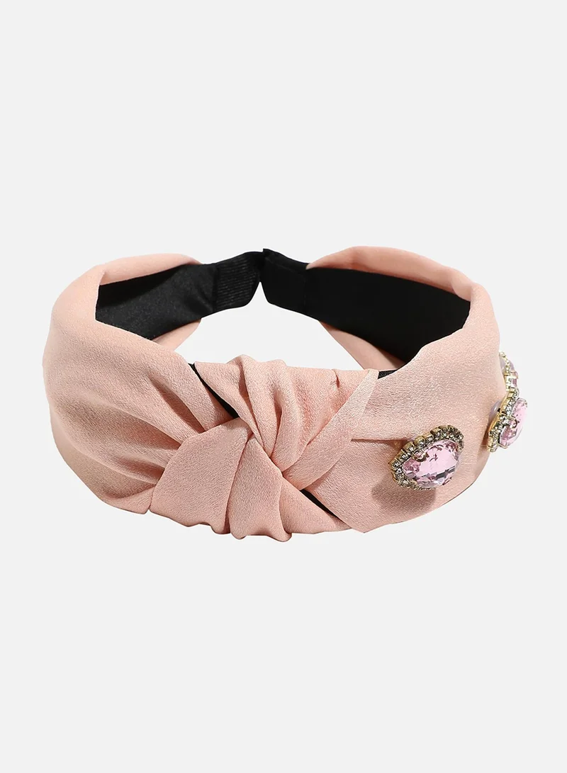 SOHI Effortless Style Embellished Hairband