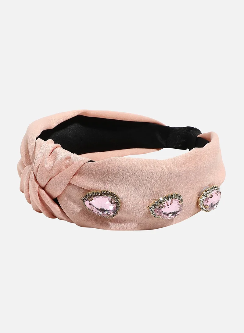 SOHI Effortless Style Embellished Hairband