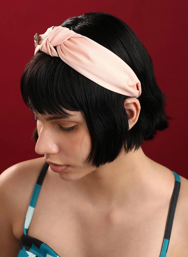 SOHI Effortless Style Embellished Hairband