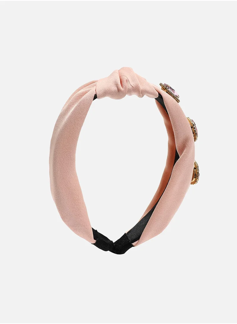 SOHI Effortless Style Embellished Hairband