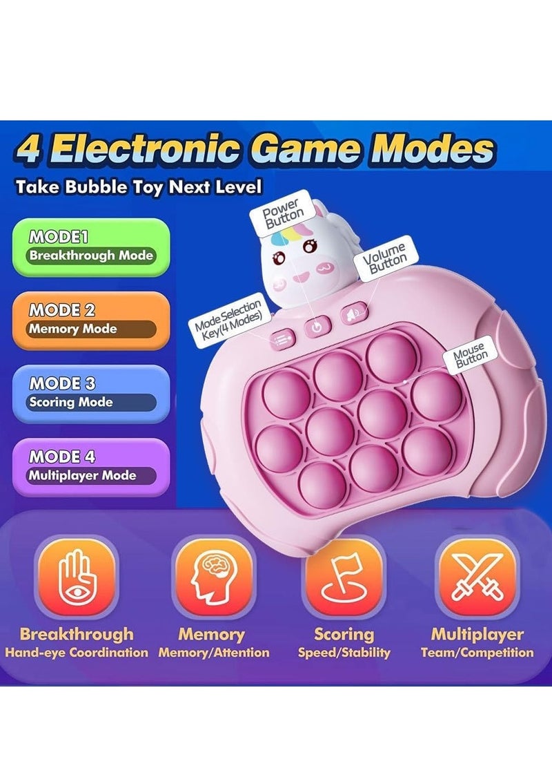 Generic - Light Up Pop Pro Game Breakthrough Educational Game Pop Fidget Game Toys Fast Push Puzzle Game Machine （Battery free） - Image 1