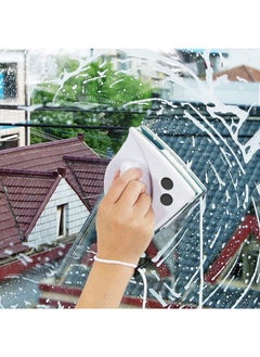 SHOPI Double Sided Magnetic Window Cleaner, Window Cleaning Tool, Magnetic Window Cleaner Double Sided, Window Double Sided Cleaner with 2 Long Anti-Falling Rope  - Image 5