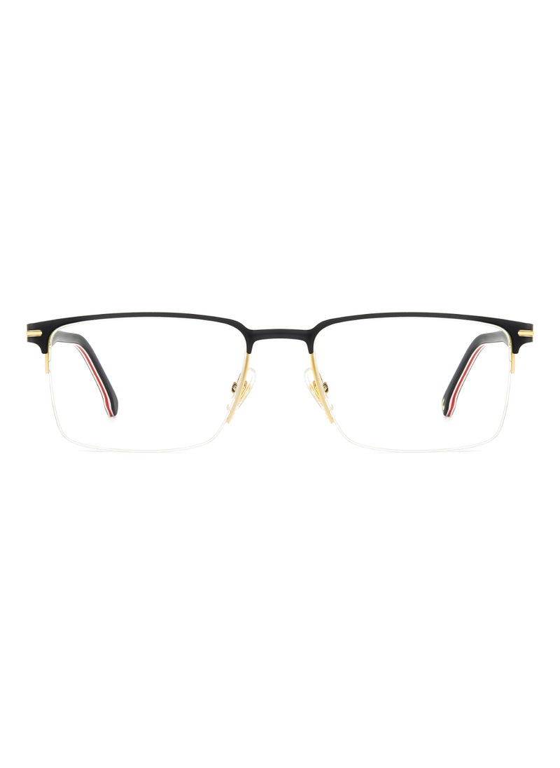 Carrera Men's Rectangular Shape Acetate Sunglasses CARRERA 325  37 - Lens Size: 37.1 Mm - Mt Bk Gd  - Image 3