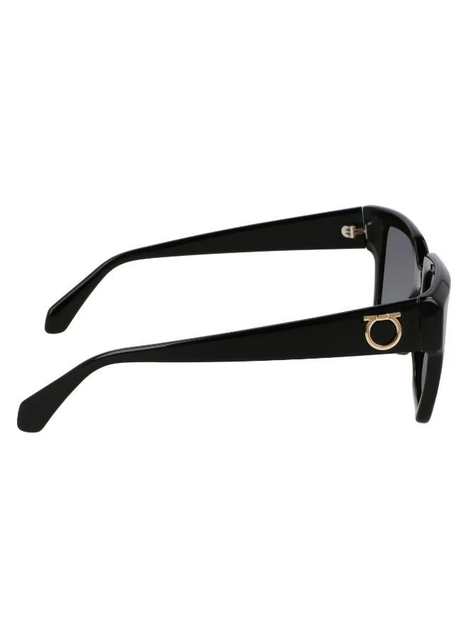 فيراغامو نظارة شمسية بإطار مستطيل
