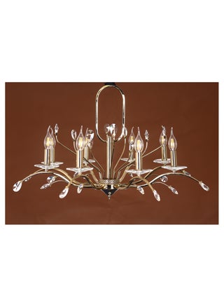 8-Arm Chandelier, Oval Heart, Almond Branch, Code 5737, With Solitaire Gold Crystal - pzsku/ZF308D902D15678909C57Z/45/1747046403/f97f4322-16f3-46c0-bcad-a3bcaa4be13a