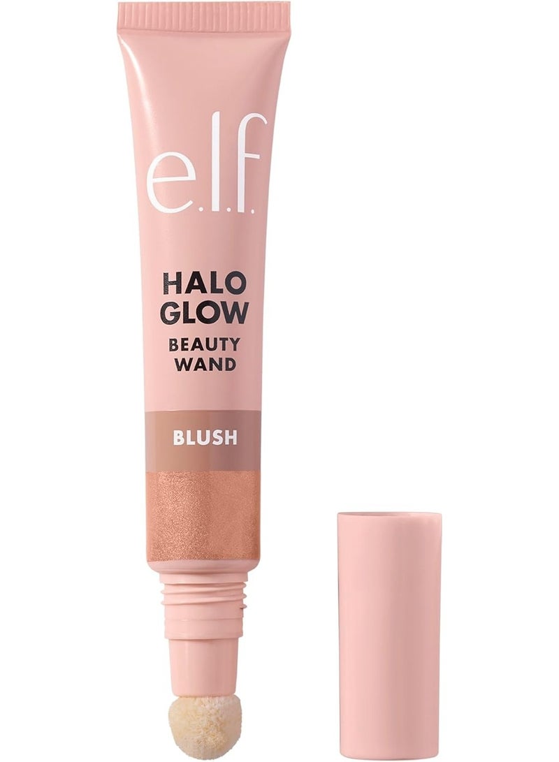 elf Halo Glow Blush Beauty Wand, Liquid Blush Wand For Radiant, Flushed Cheeks, Infused With Squalane, Vegan & Cruelty-free, Candlelit - Image 1