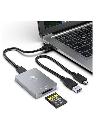 CF Express Card Reader Type A, CF Express Card Reader USB 3.2 Gen2 10Gbps Memory Card Adapter with USB C to USB C, USB A Cable for Windows, Mac OS, Linux, Android - pzsku/ZF308E14AD88DB8DB2351Z/45/_/1705300999/f3f5dfb1-d689-4e37-a79c-6676d9e88fb1