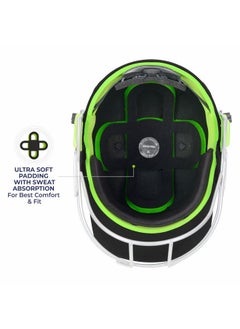 DSC Edge Pro Cricket Helmet For Mens, Colour - Black, Size - Medium  - Image 2