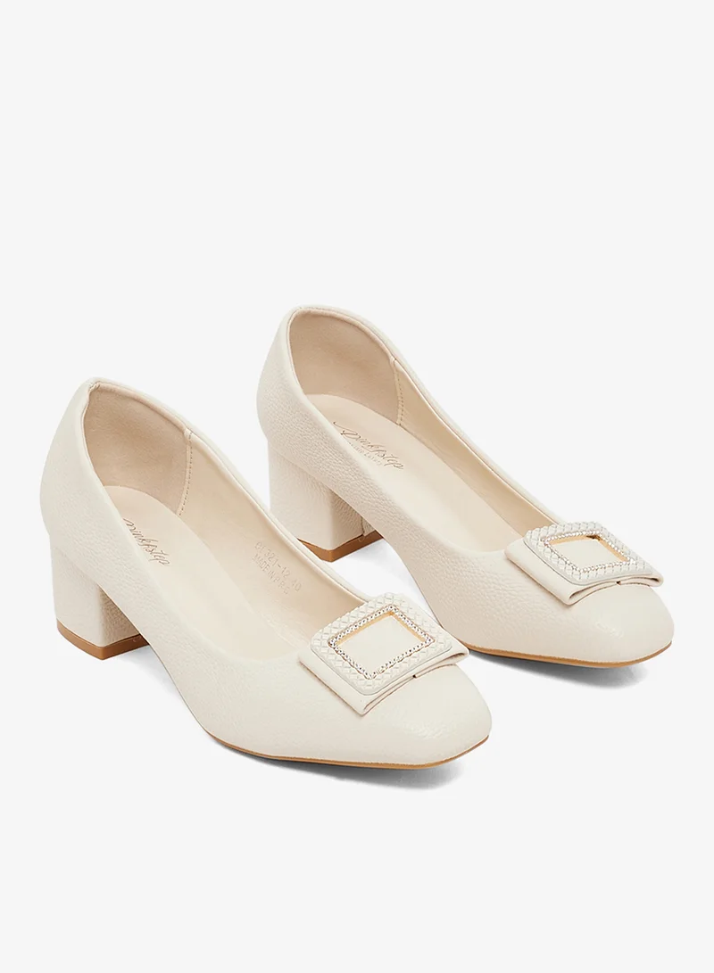 بيتك ستيبس حذاء بكعب منخفض بلوك