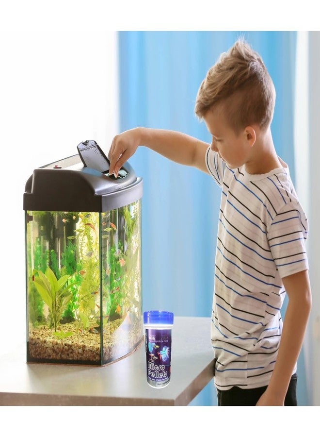 Scroll Store Gene Eleven Micro Pellet Fish Food for Guppy, Tetra, Barbs, Bettas | High Nutritional Fish Food for All Life Stages (30 gm, Seafood) - Image 4
