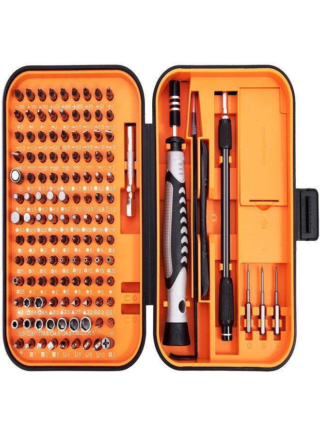 KeeKit Precision Screwdriver Set, 130 in 1 Screwdriver Kit, Magnetic Repair Tool Kit with 120 Bits, Suitable for Phone, Computer, and Household Appliances Repair - Image 1