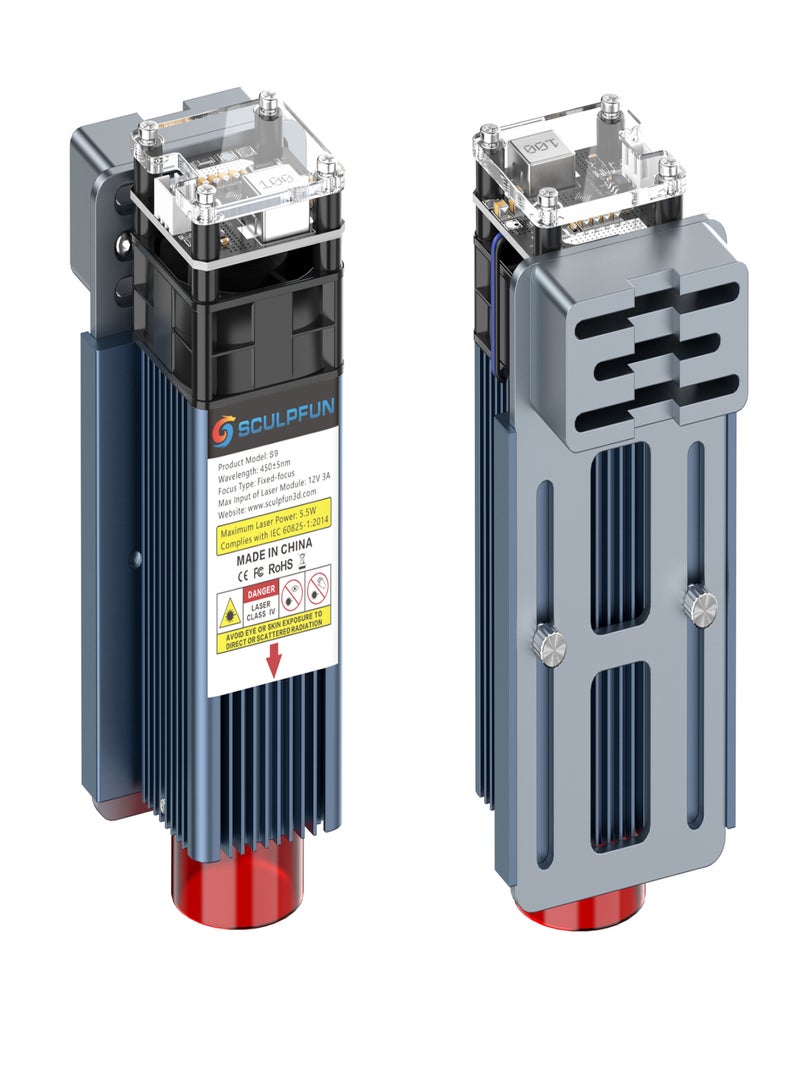 Sculpfun S9 Engraver Module Head for Engraving Machine Cutter Wood Acrylic Cutting Metal Engraving - Image 1