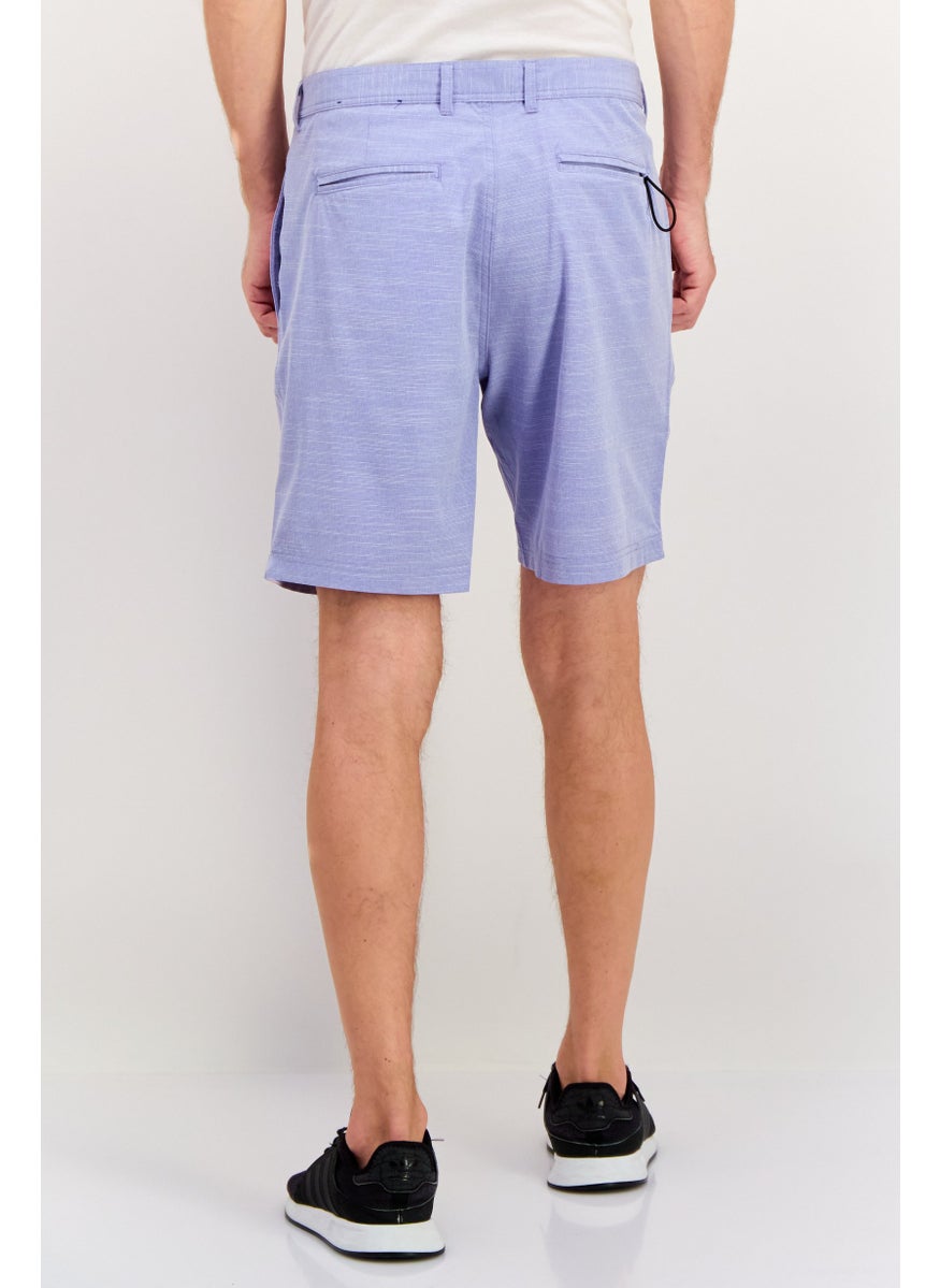 Tailorbyrd - Men Sportswear Fit Golf Short, Light Blue - Image 1