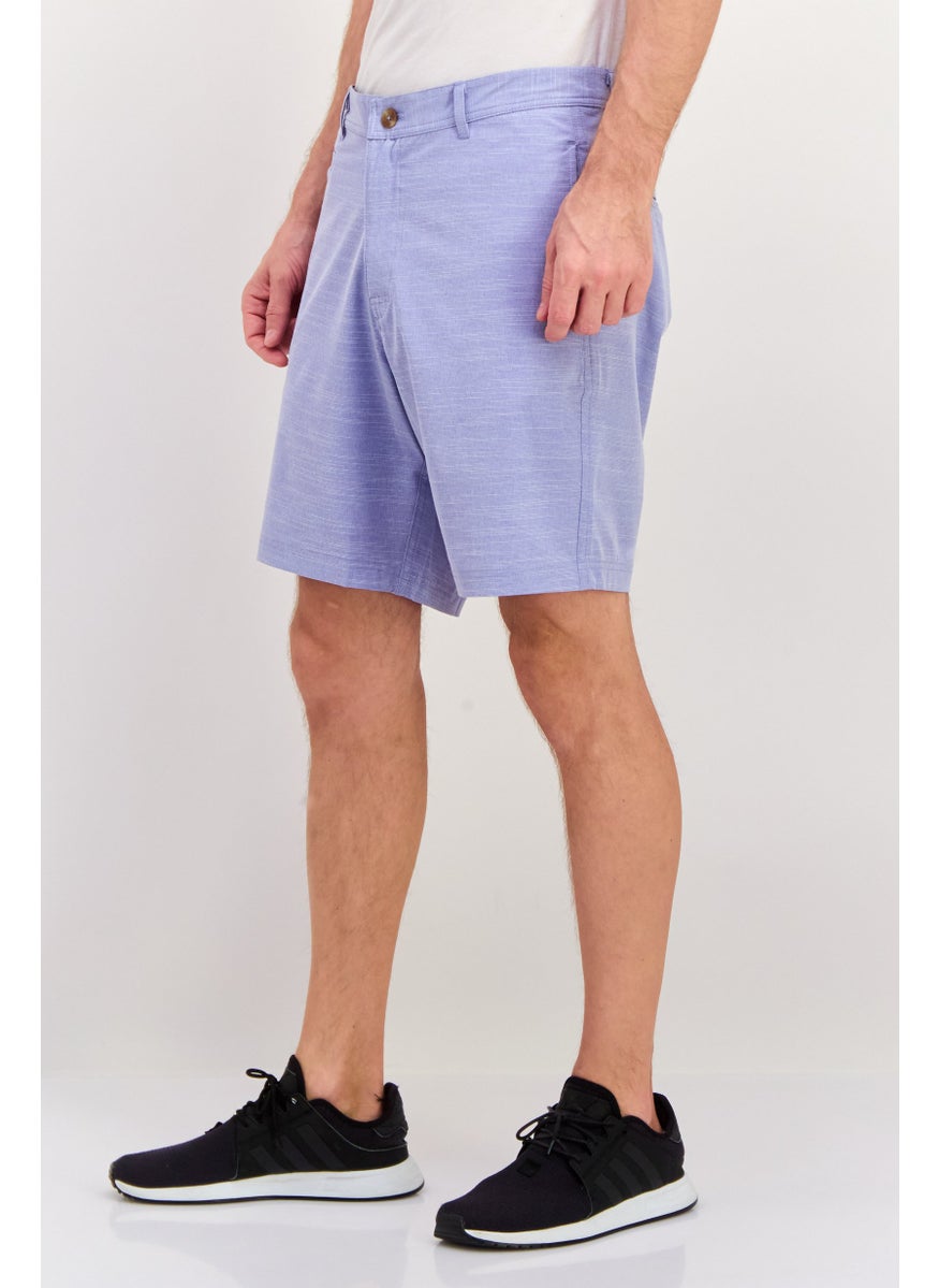 Tailorbyrd - Men Sportswear Fit Golf Short, Light Blue - Image 1