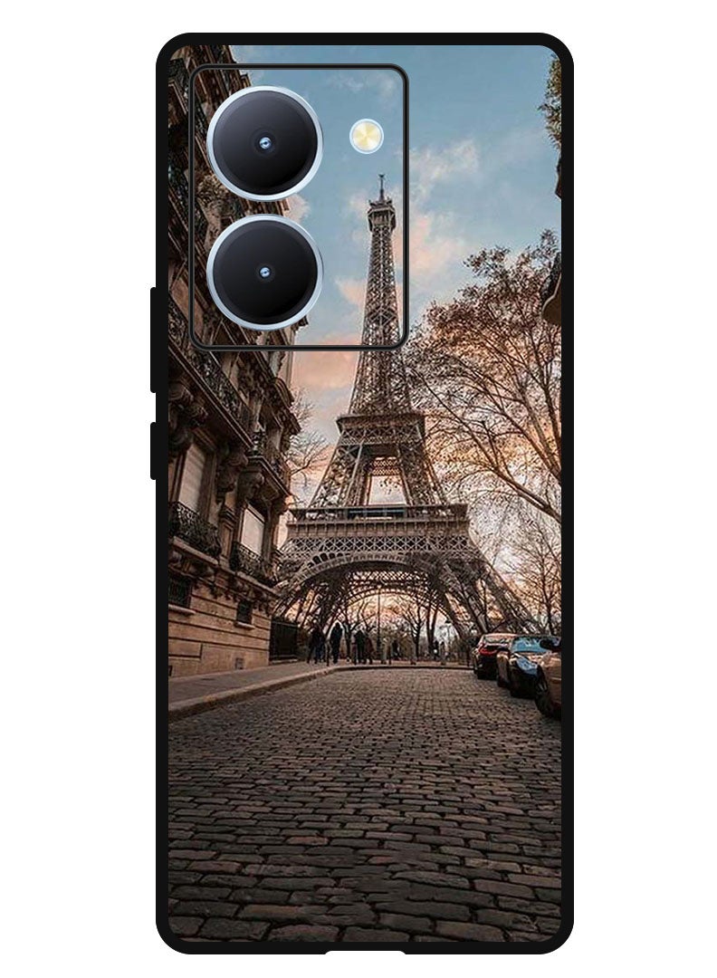 Theodor Protective Case Anti Scratch Shock Proof Bumper Cover For ViVo Y78 China Effiel Tower - Image 1