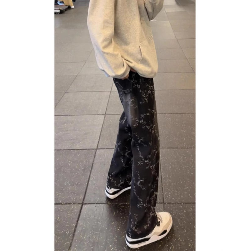 Unisex Casual Daily Denim Jeans - Image 1
