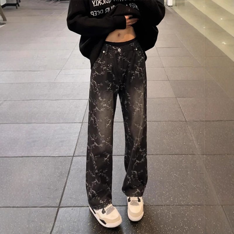 Unisex Casual Daily Denim Jeans - Image 2