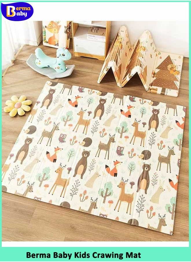 Berma Baby Baby Play Mat,150*200 CM Foam Baby Mat for Floor Play, Extra Thick Kids Crawling Mat, Waterproof and Non-Slip Large Soft for Toddler  - Image 1
