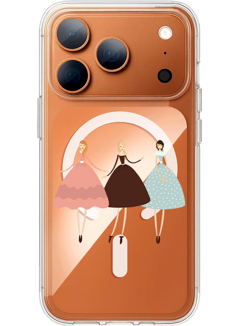 Theodor Magnetic Case for Apple iPhone 17 Pro Compatible with MagSafe Wireless Charging, Shockproof Phone Bumper Cover - Pubg - Image 1