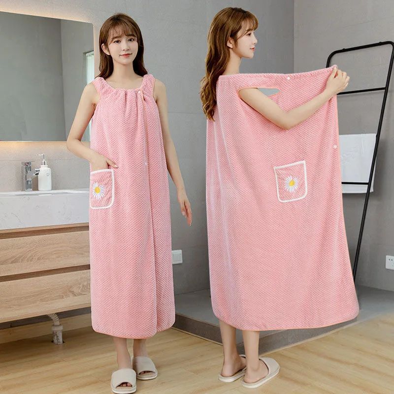 Bath Towel 100x145 cm, Coral Fleece, Blue - Image 2