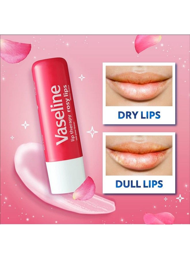 Vaseline مجموعة متنوعة من أحمر الشفاه بخلاصة زبدة الكاكاو وزبدة الفازلين: بلسم الشفاه بخلاصة الفازلين: 48 جرام لكل عبوة (4 عبوات) - Image 5