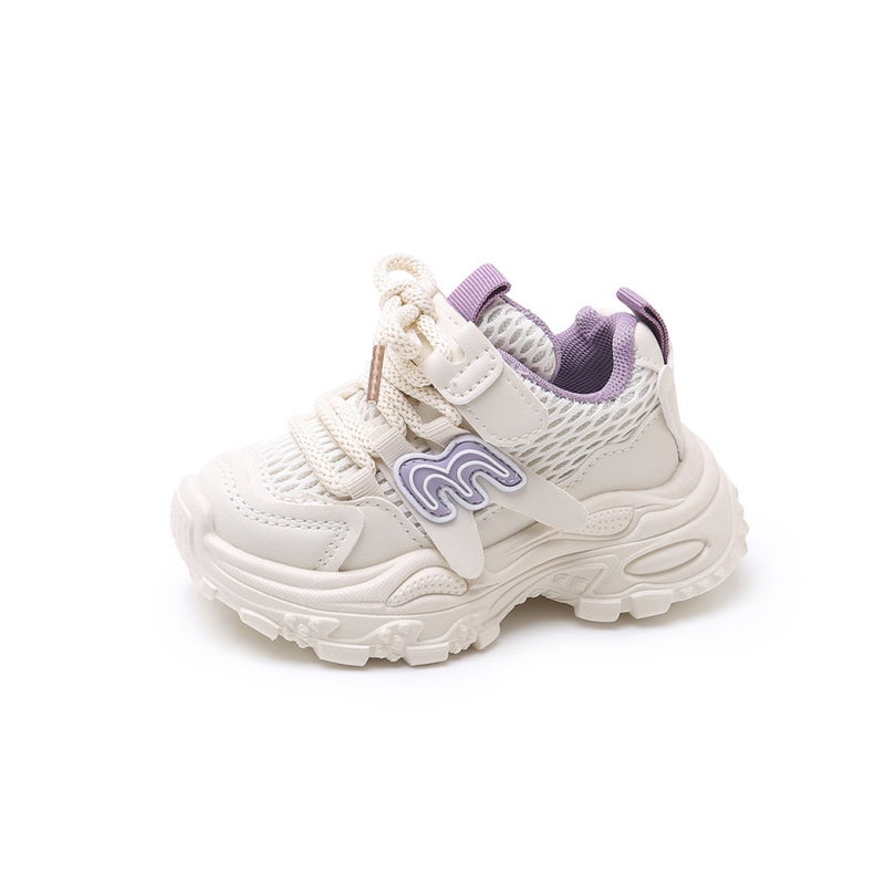 Mesh Sneakers Lightweight Flexible Sole Walking Shoes For Kids Indoor And Outdoor Activities - Image 1