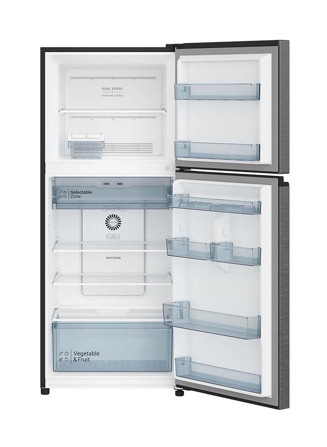 HITACHI Double Door Refrigerator 250 L, 12.2 CU, 250 L HRTN6379SXSA Steel - Image 4