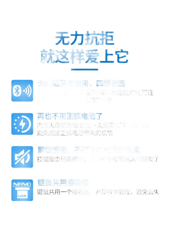 Stiger Wireless Mouse And Keyboard Combo For Mac, Office Laptop Wireless Bluetooth Keyboard, Macbook Pro Accessory, Ipad Accessory - Image 1