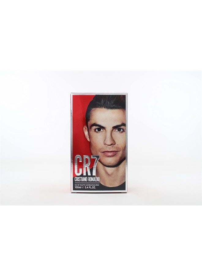 CR7 Cristiano Ronaldo CR7 Eau de Toilette Spray for Man, 3.4 Ounce, Red  - Image 1