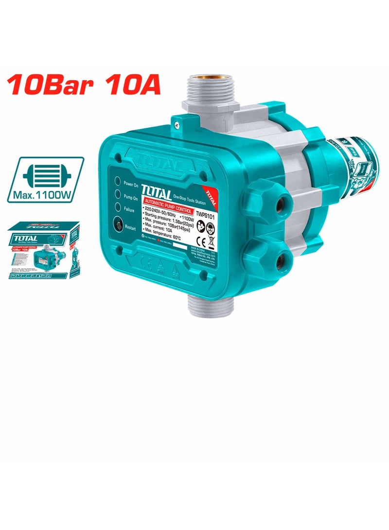 TOTAL Automatic Pump Control 10 Bar 10A TWPS101 - Image 3