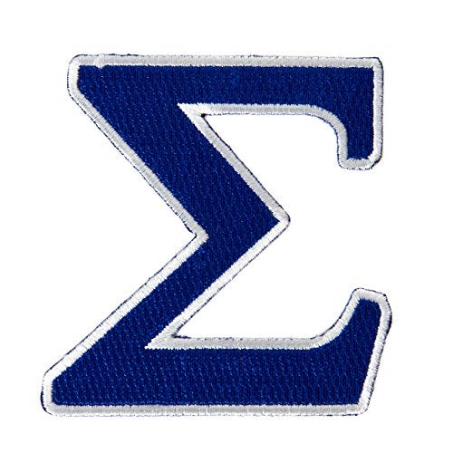 Desert Cactus Phi Beta Sigma Fraternity 3" Embroidered Appliqué Sigma Patch Sew or Iron On Greek Blazer Jacket Bag Sigma (Patch - 3 Inch Sigma) - Image 5