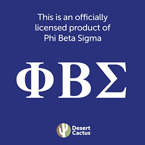 Desert Cactus Phi Beta Sigma Fraternity 3" Embroidered Appliqué Sigma Patch Sew or Iron On Greek Blazer Jacket Bag Sigma (Patch - 3 Inch Sigma) - Image 2