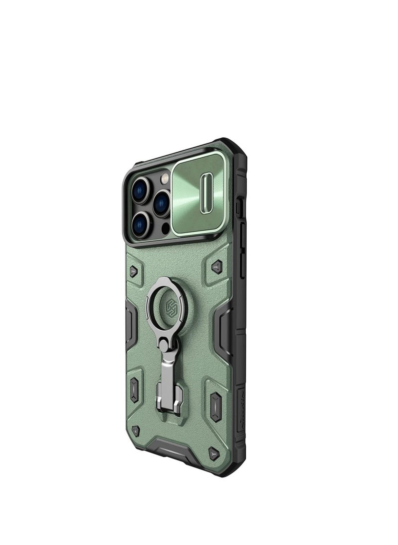 Nillkin - CamShield Armor Pro Magnetic Case For iphone 14 Pro Max - Dark Green - Image 1
