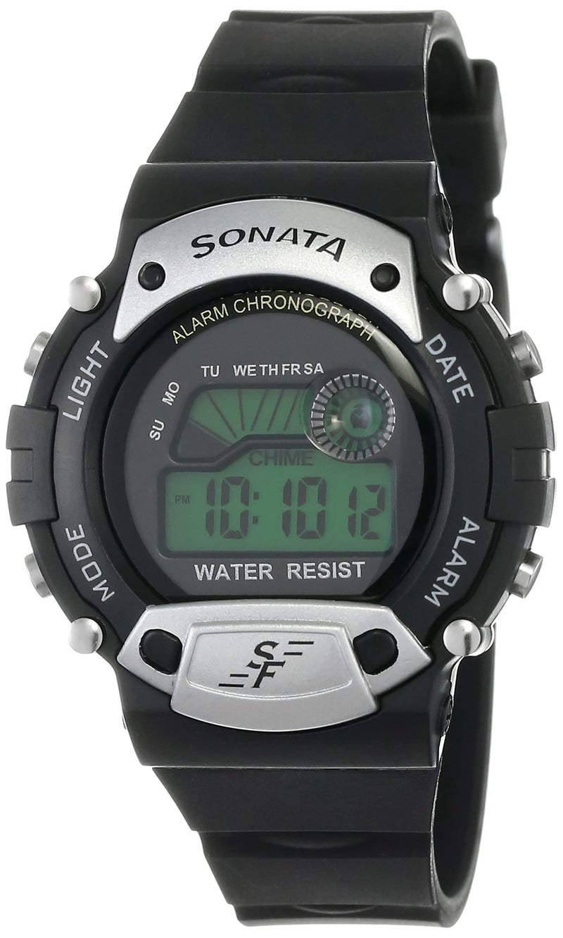 SF Venus Digital Digital Grey Round Dial Men's Sport Watch-NM7982PP02 - Image 4