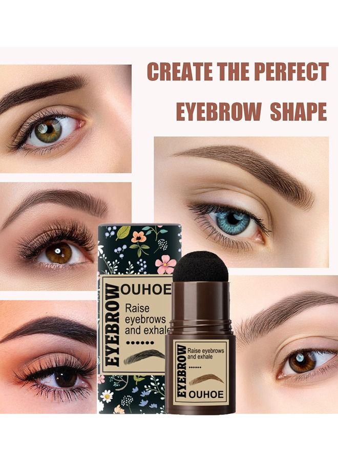 OUHOE Eyebrow Stamp Stencil Kit One Step Brow Stamp Shaping Kit  - Image 2