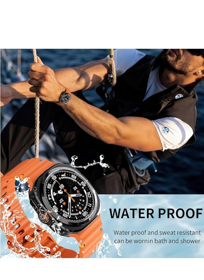 Galaxy Watch Ultra 47mm LTE AI Smartwatch Titanium(Orange)