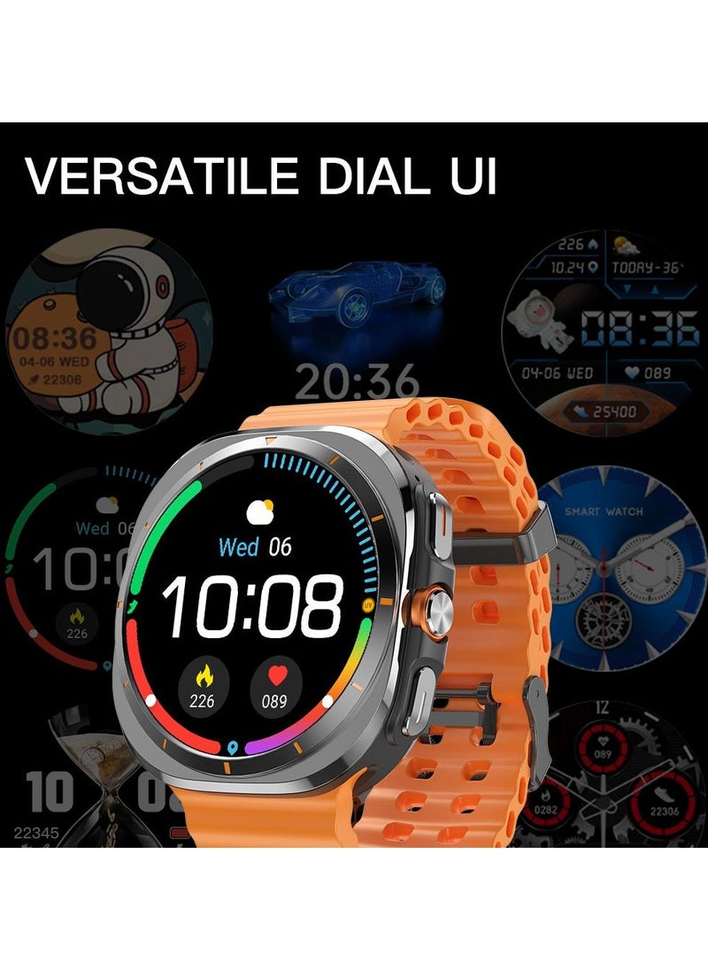 Galaxy Watch Ultra 47mm LTE AI Smartwatch Titanium(Orange)