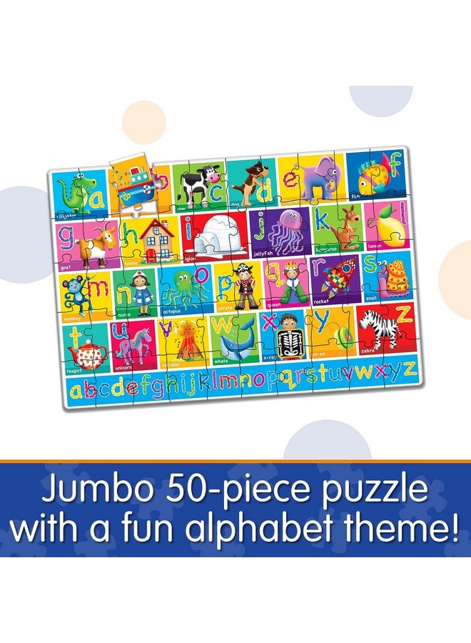 The Learning Journey: Jumbo Floor Puzzles - Alphabet - Extra Large Puzzle Measures 3 ft by 2 ft - Preschool Toys & Gifts for Boys & Girls Ages 3 and Up (436318) - Image 2