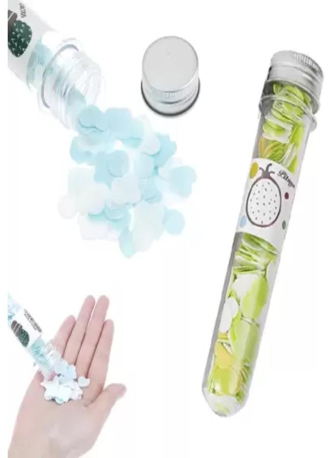 BOGEN LITE Disposable Mini Soap Paper | Scented Soap Bath Flakes | Portable Flower Tube Petals | Tube Shape Bottle Paper Soap For Travelling (Pack of 8) - Image 2