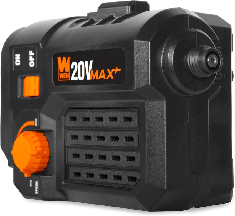 Wen 20V Max Cordless Variable Speed Rotary Tool Station with Flex Shaft, 40 Accessories, 2Ah Li-Ion Battery, and Charger (20923) - Image 4
