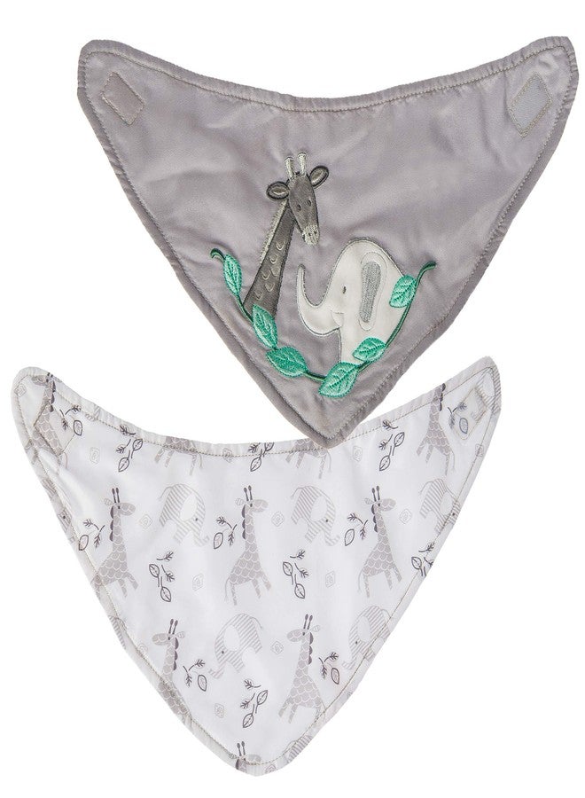 Mary Meyer 2 Piece Wonderlicious Baby Bibs, Afrique - Image 1
