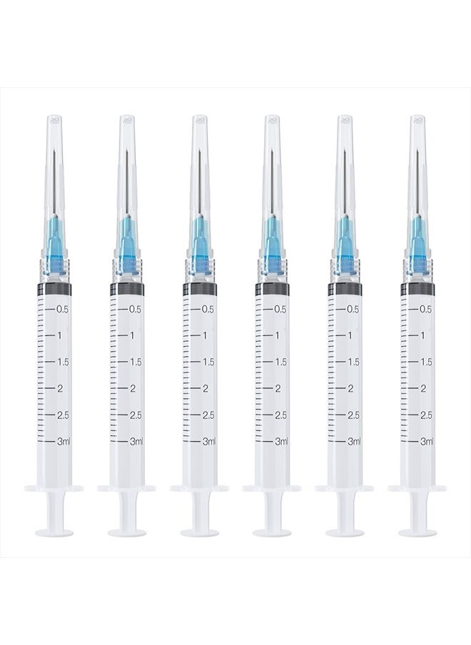 RUIZHE 3ML Disposable syringe with Needle, Individually Wrapped (23Ga 25mm/1.0inch, Pack of 20)  - Image 1