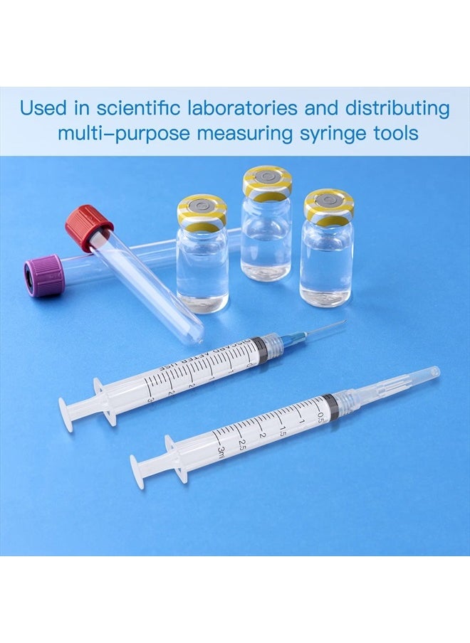 RUIZHE - 3ML Disposable syringe with Needle, Individually Wrapped (23Ga 25mm/1.0inch, Pack of 20) - Image 1