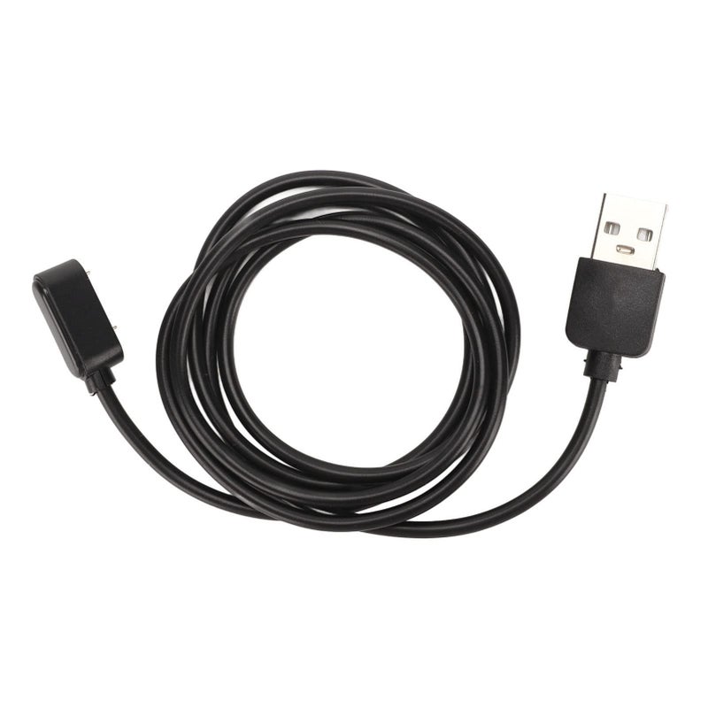 Portable USB Clock Load Cable Fast Charging Wide Compatibility for Band 6 7 Black - Image 2