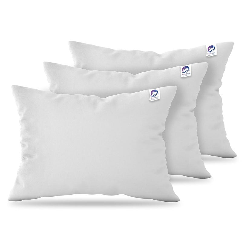 Sweetsaga Microfiber Ultra Soft Luxurious Hotel Home Use King Pillow 20X30 Inch Size Vacuum Packed Premium White Pillows 3