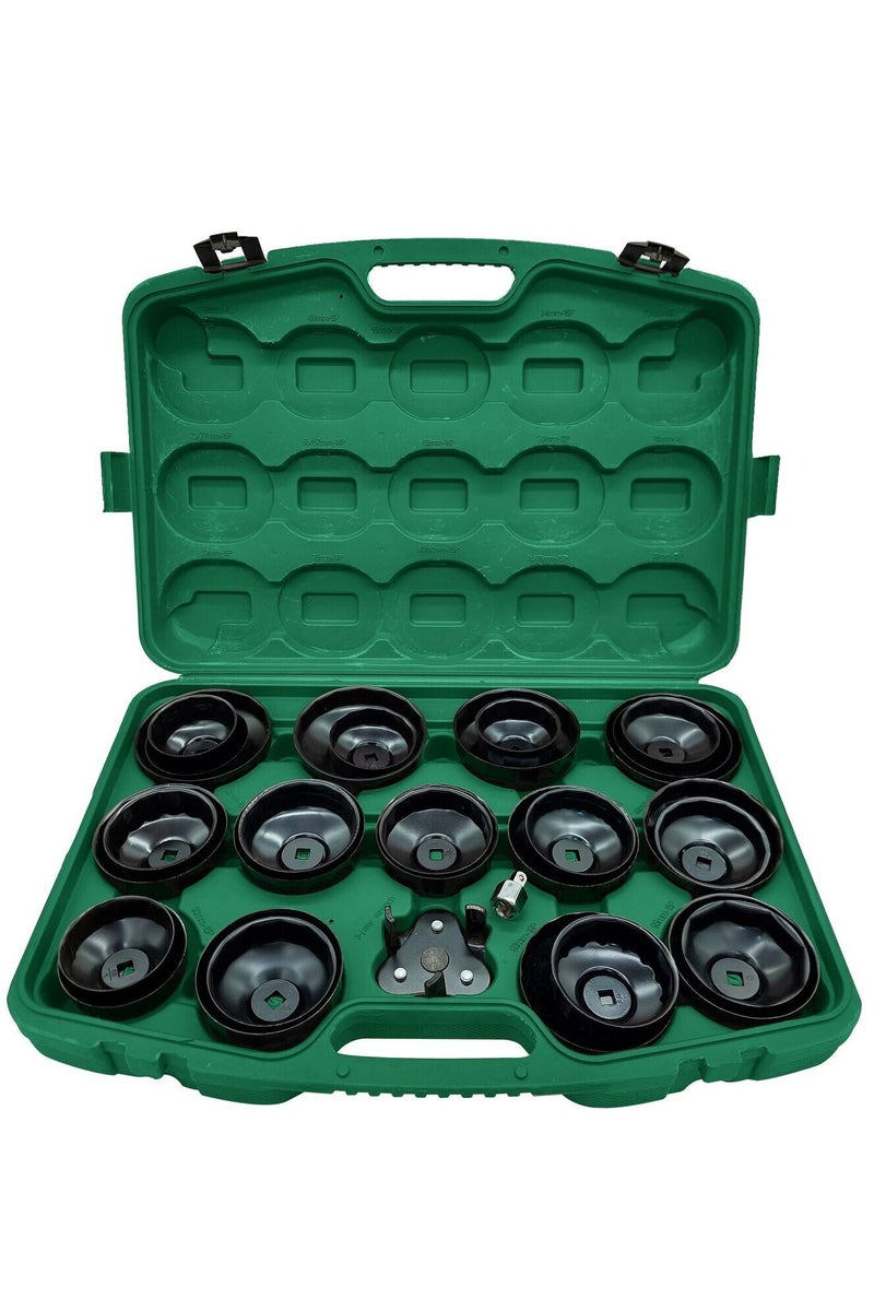 FIT 30-Piece Oil Filter Cap Socket Set – Multi-Size