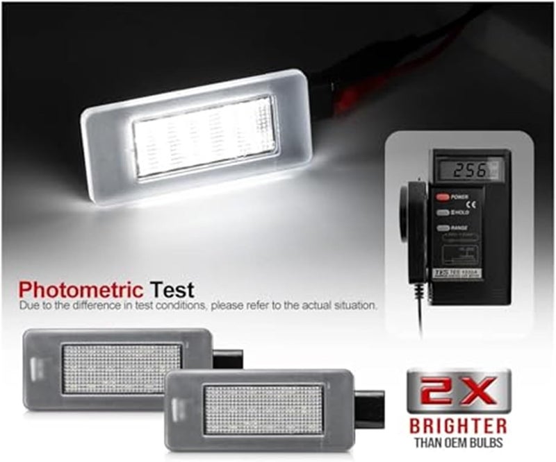 Wivplex LED License Plate Lights for Peugeot - Image 2