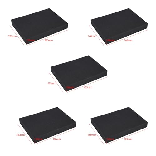 MERISHOPP® Packing Foam Sheet Pre Cut Foam for Transporting Shipping Protective Package 300x200x30mm - Image 5